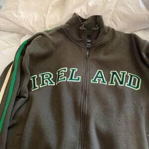 Ireland sweatshirt jacket